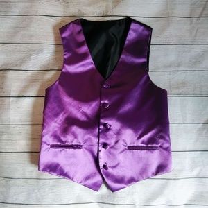 Boys Button Down Vest
